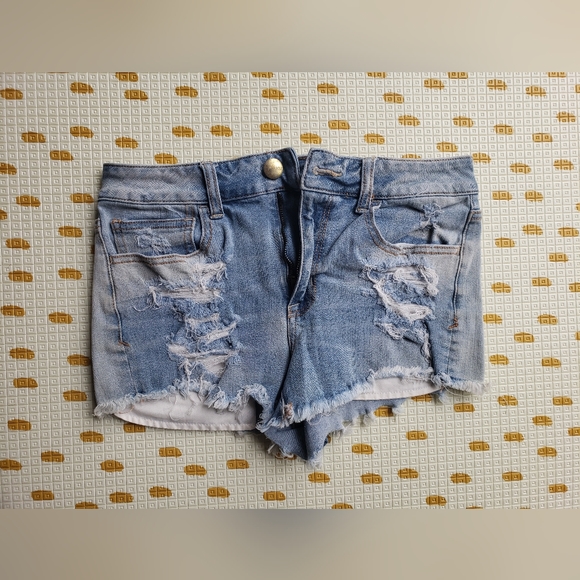 American Eagle jean shorts size 8 - Picture 4 of 4